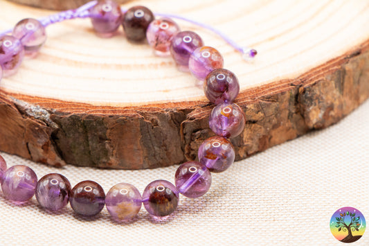 Améthyste Fantôme - Bracelet 8 mm