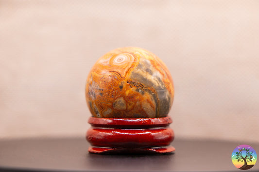 Agate Crazy Lace - Sphère (30 mm)