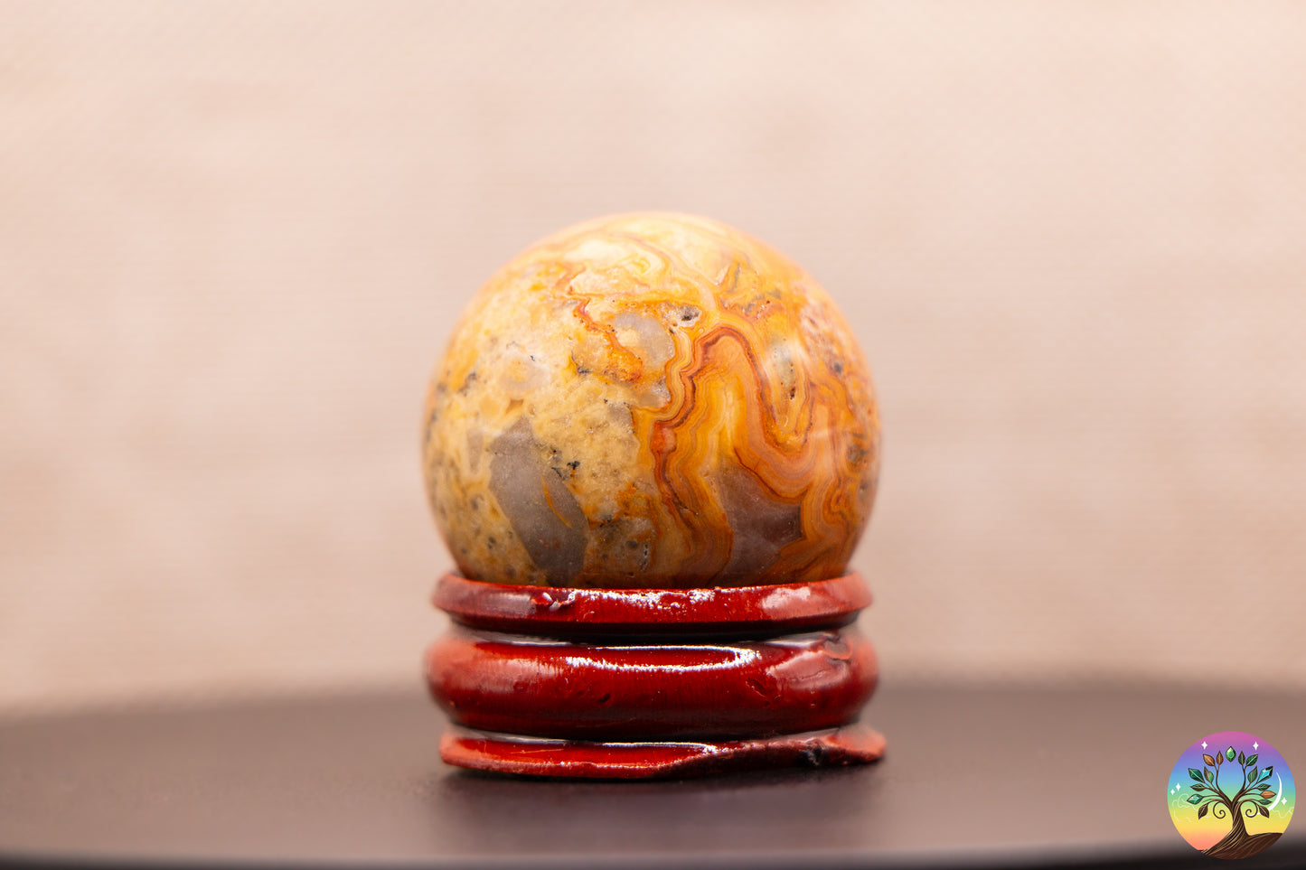 Agate Crazy Lace - Sphère (30 mm)