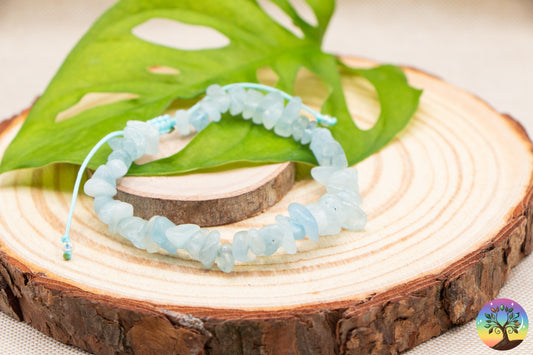 Aigue-Marine - Bracelet Baroque