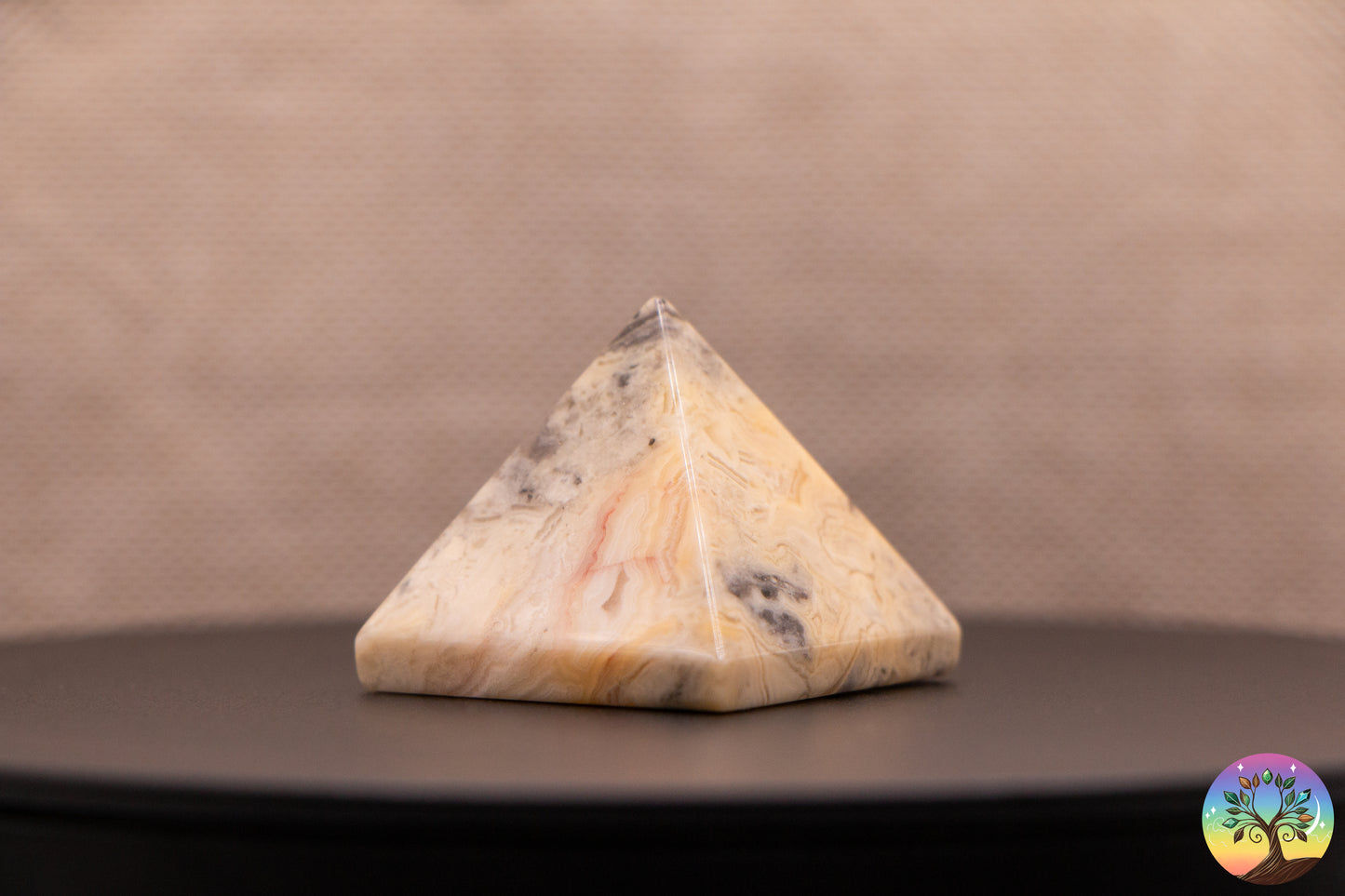 Agate Crazy Lace - Pyramide (30 mm)