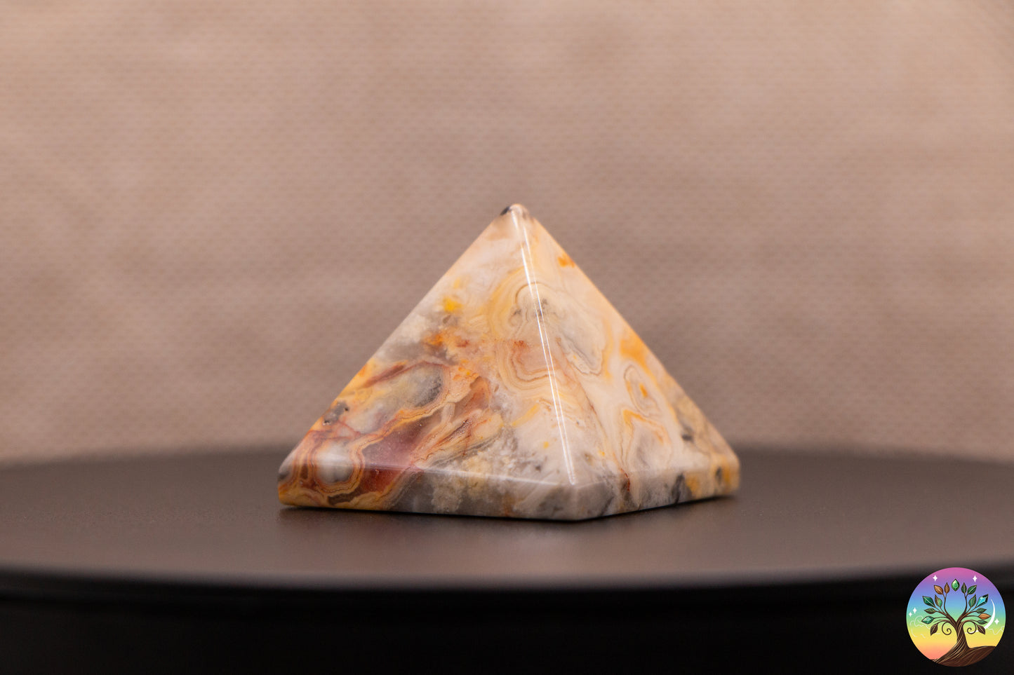 Agate Crazy Lace - Pyramide (30 mm)