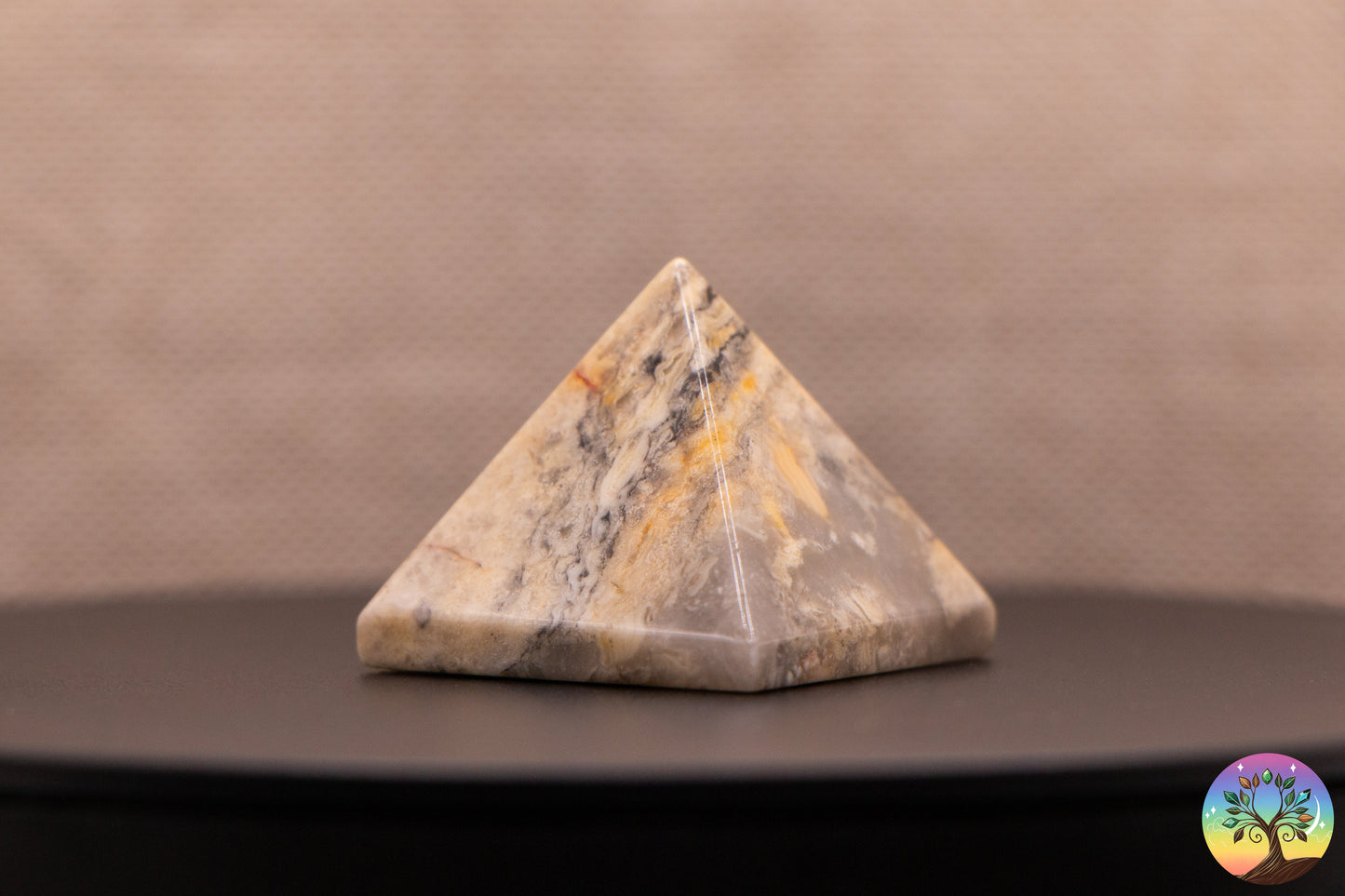 Agate Crazy Lace - Pyramide (30 mm)