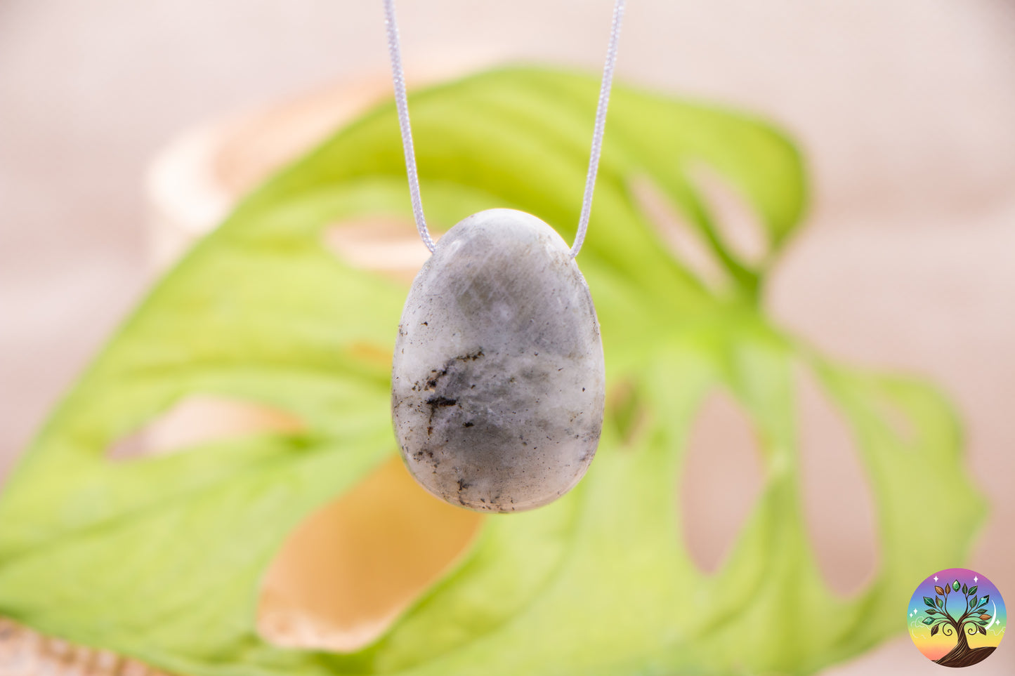 Labradorite - Pendentif - Pierre Percée