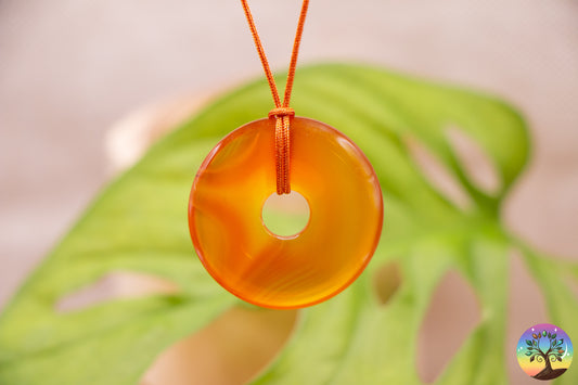 Cornaline - Pendentif - Donut