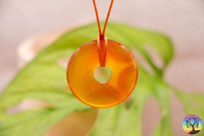 Cornaline - Pendentif - Donut