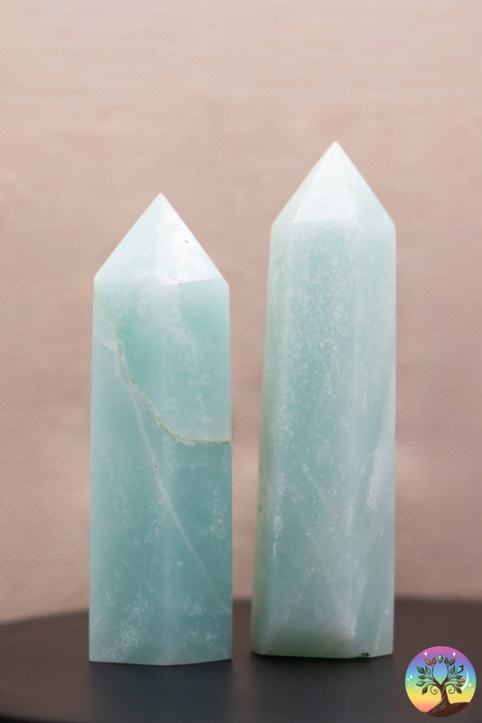 Amazonite Multicolore - Pointe Polie