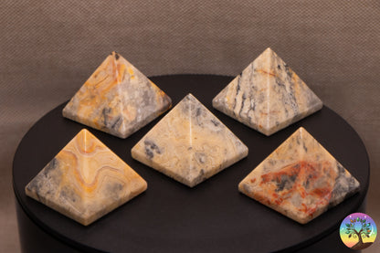 Agate Crazy Lace - Pyramide (30 mm)