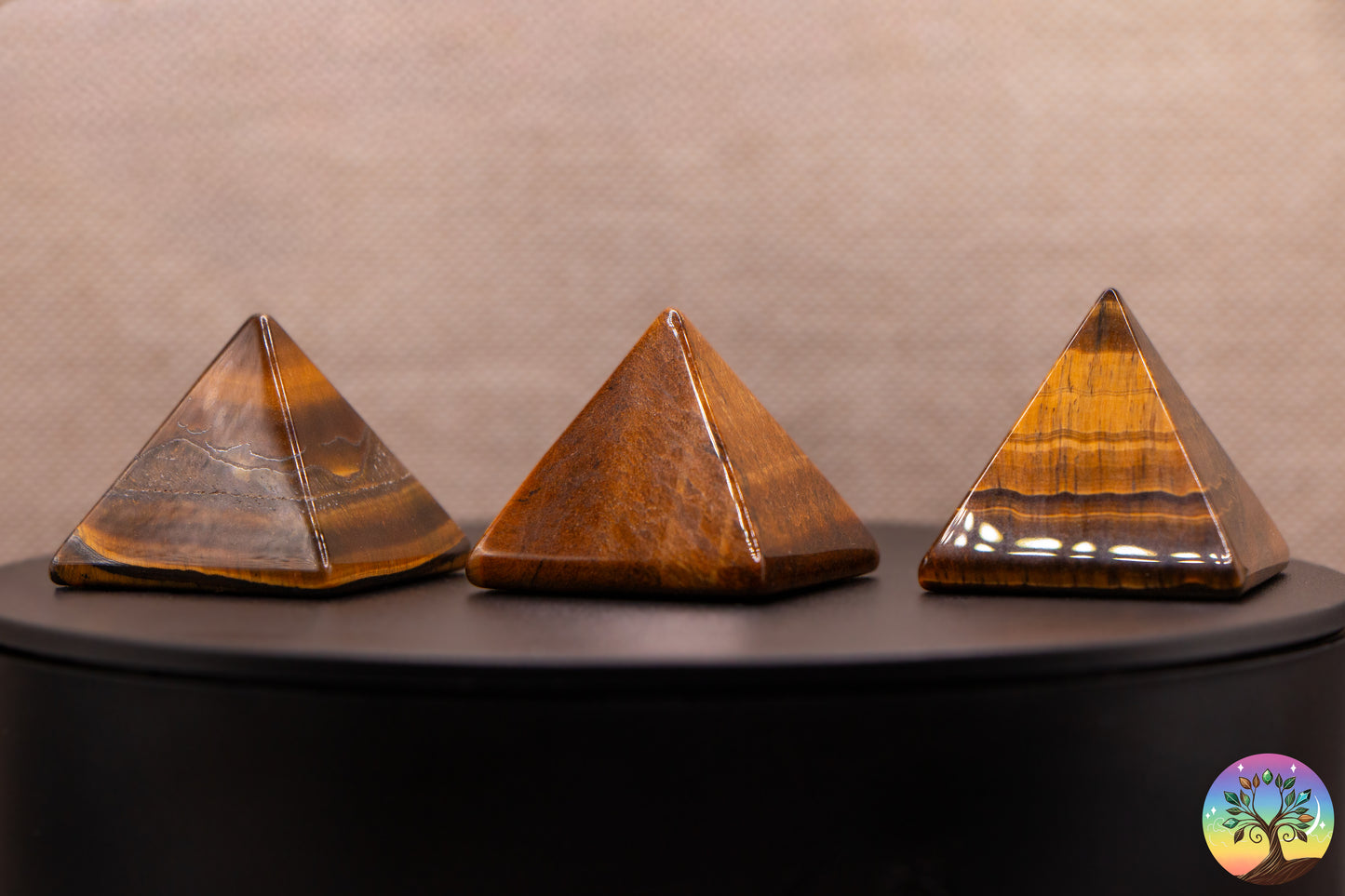 Œil de Tigre - Pyramide (30 mm)