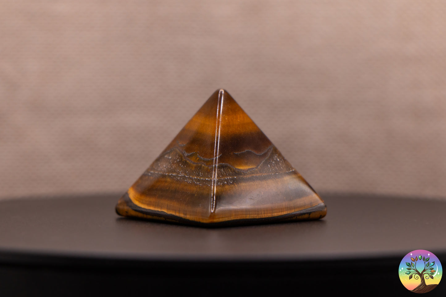 Œil de Tigre - Pyramide (30 mm)