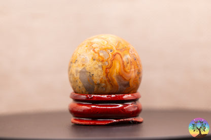 Agate Crazy Lace - Sphère (30 mm)