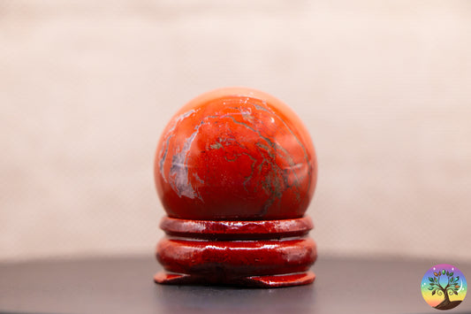Jaspe Rouge - Sphère (30 mm)